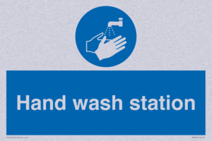Hand wash station